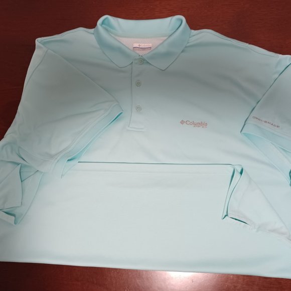 Columbia PFG Men’s Size 3X Vented Polo Shirt - Picture 6 of 12